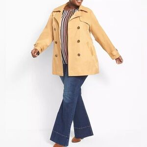 LB Gold Short Classic Trench